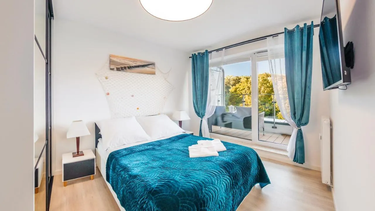 504 Premium Nadmorskie Tarasy - Pool Sauna Fitness Garage Free Kolobrzeg Apartment