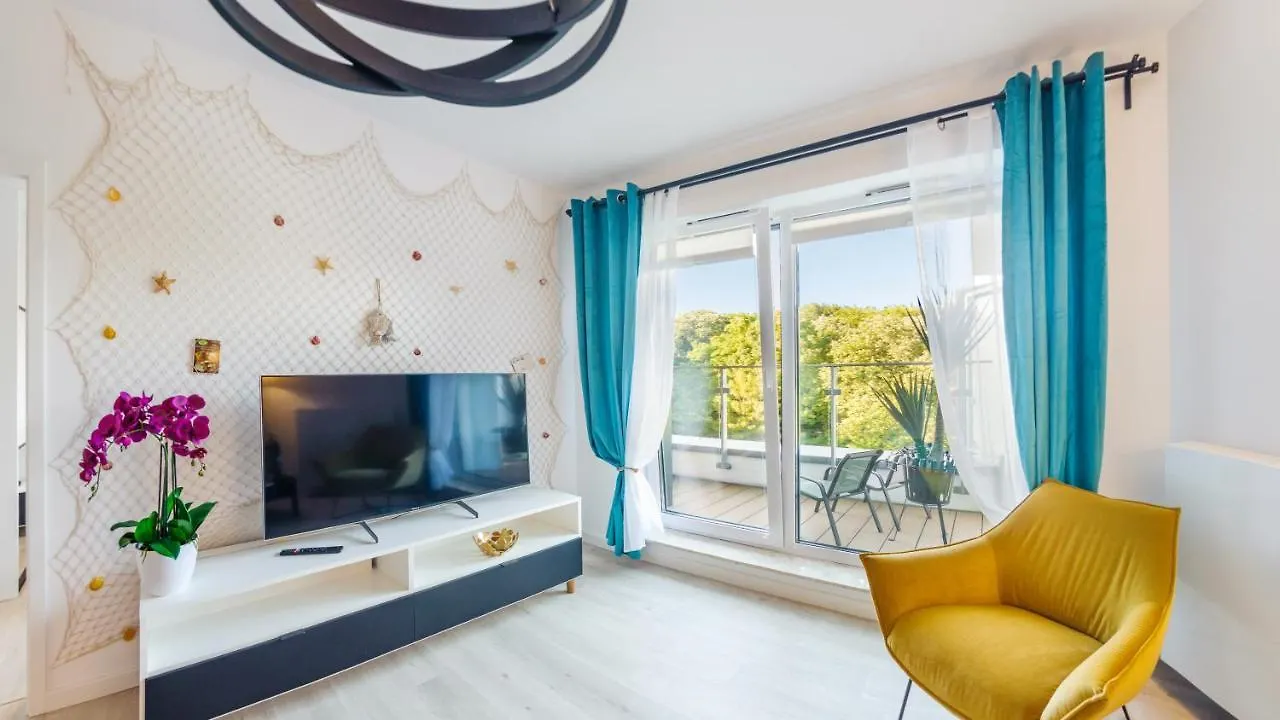 Apartment 504 Premium Nadmorskie Tarasy - Pool Sauna Fitness Garage Free Kolobrzeg Poland